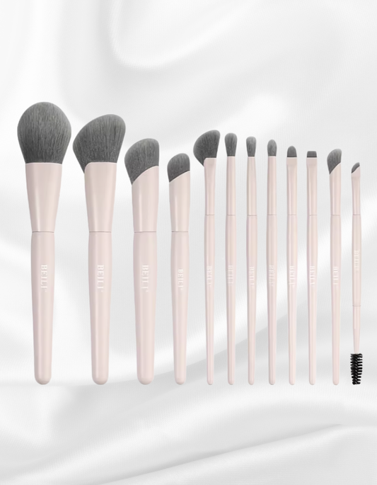 Kit Calm Beauty - Kit Completo com 12 Pincéis de Maquiagem